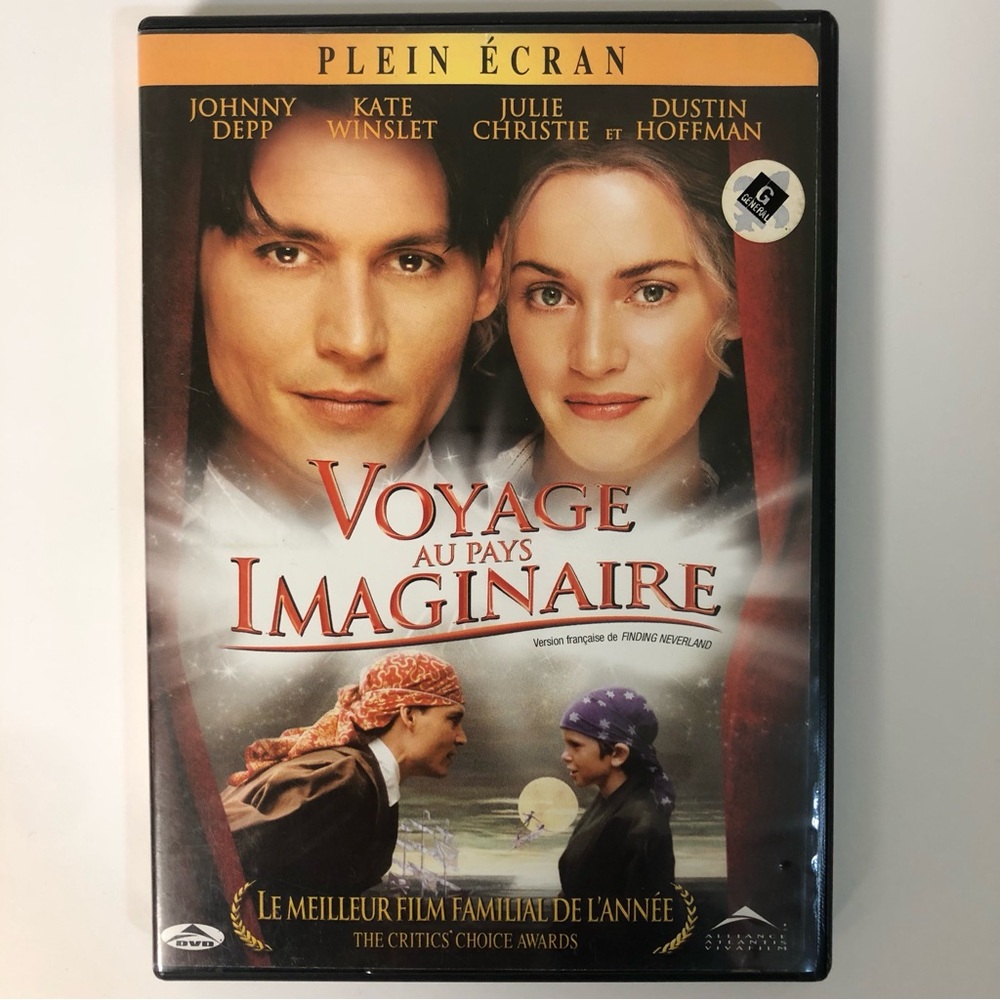 Voyage au pays Imaginaire DVD - version française de Finding Nerverland DVD